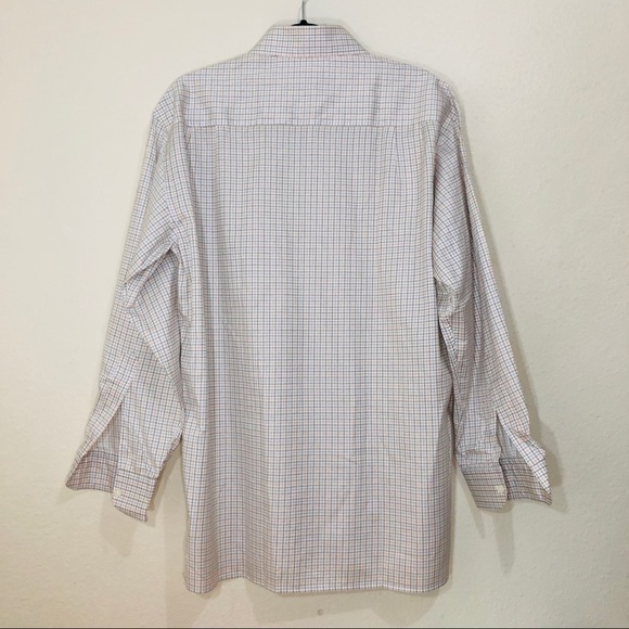 Ermenegildo Zegna Plaid Button Down Mens Size L - Picture 2 of 4
